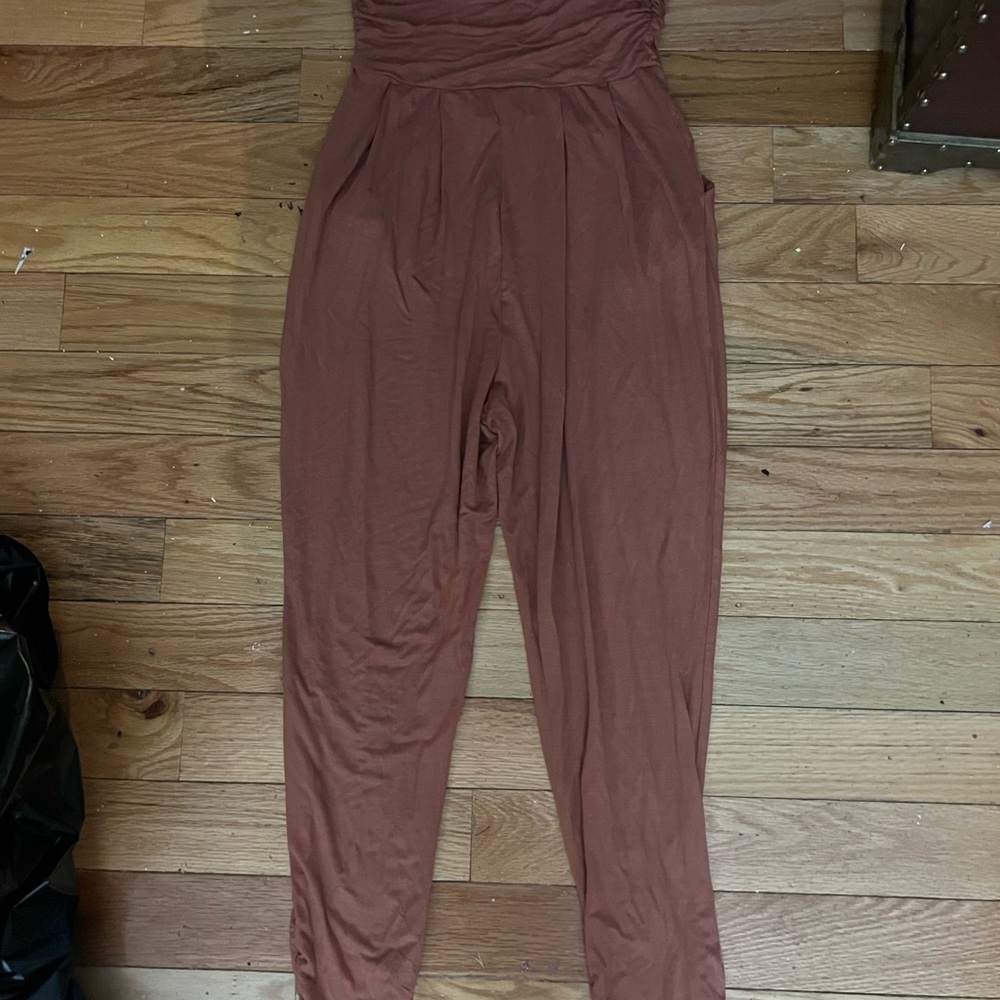 Heart Hips Rust Jumpsuit - Picture 4 of 7